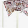NKD Mitteldecke mit Patchwork-Aufdruck, ca. 80x80cm