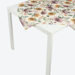 NKD Mitteldecke mit Sonnenblumen Design, ca. 80x80 cm
