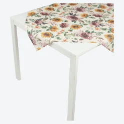 NKD Mitteldecke mit Sonnenblumen Design, ca. 80x80 cm
