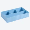 NKD Organizer mit Rillen, ca. 30x18x6cm