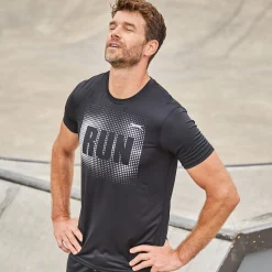 Herren NKD Slazenger Herren-Funktions-T-Shirt mit Frontaufdruck