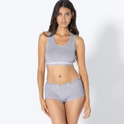 Damen NKD Teener-Hipster mit hohem Baumwollanteil, 3er-Pack