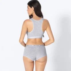 Damen NKD Teener-Hipster mit hohem Baumwollanteil, 3er-Pack