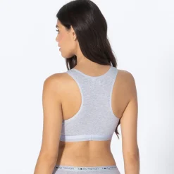Damen NKD Teener-Mädchen-Bustier mit hohem Baumwollanteil, 2er-Pack