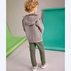 Kinder NKD Unisex Kinder-Sweat-Hose mit Weblabel