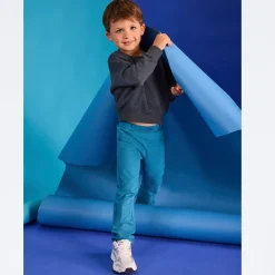 Kinder NKD Unisex Kinder-Sweat-Hose mit Web-Label