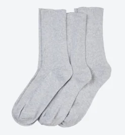 Damen NKD Unisex-Gesundheitssocken mit Baumwolle, 3er-Pack
