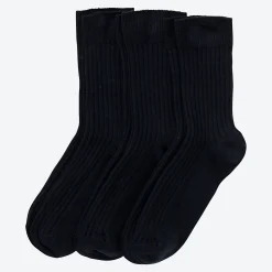 Damen NKD Unisex-Komfort-Socken, 3er-Pack