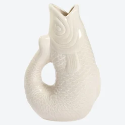 NKD Vase in Fischform, ca. 13,1x6,5x19,8 cm