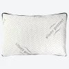 NKD Viscoelastisches Nackenkissen mit Silber-Finish, ca. 40x60x4cm