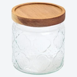 NKD Vorratsglas mit Akazienholz Deckel in verschiedenen Größen